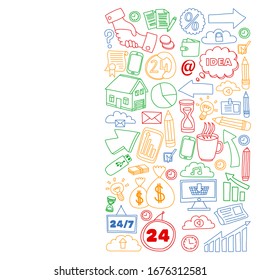 Online marketing and business education. Internet technology.