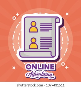 Online marketing design