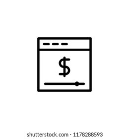 online marketing icon vector