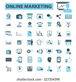 online marketing icons