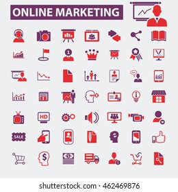 online marketing icons