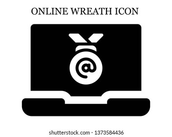 online Medal icon. Editable online Medal icon for web or mobile.