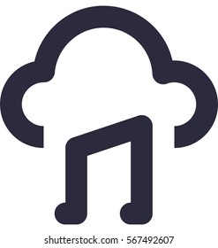 Online Media Vector Icon