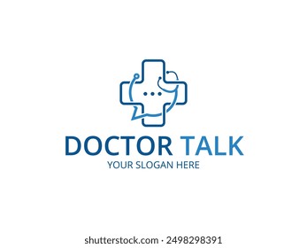 Online medical logo, Stethoscope logo design with online medical logo design template