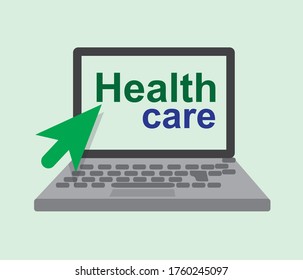 online medical service concept flat modern vector. health and medical concept.
