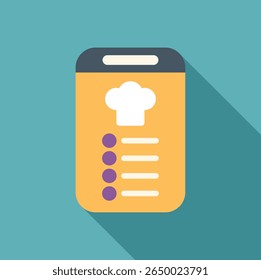 Online menu for ordering food using a mobile application, online restaurant order, food delivery service