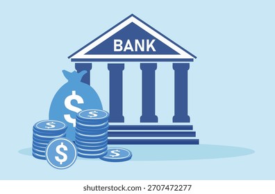 Online mobile banking and mobile payment, Digital banking, internet money, Savings and finance