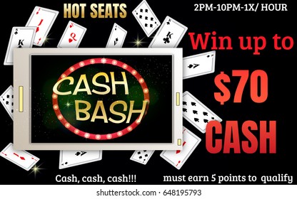 Online mobile casino background. Poker app online. Smart phone. Elements for gambling