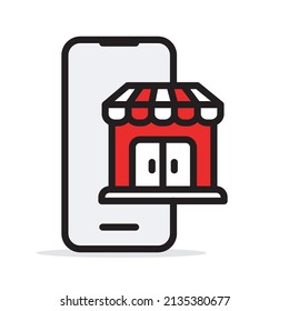 Online-Shopping-Konzept, Online-Shop, E-Commerce-Konzeptsymbol