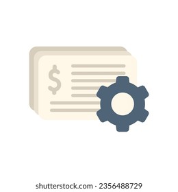 Online monetize icon flat vector. Funnel strategy. Mobile money isolated