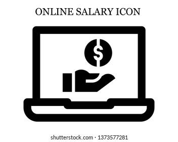 online Money icon. Editable online Money icon for web or mobile.