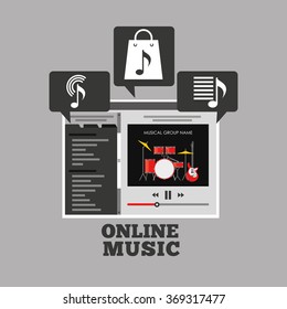 online music design 
