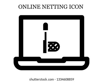 online Net icon. Editable online Net icon for web or mobile.