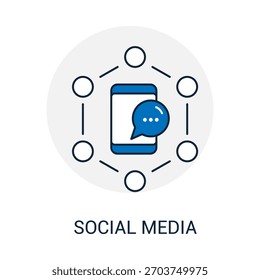 Tecnología de red en línea Contenido móvil Icono de crecimiento de interacción comercial