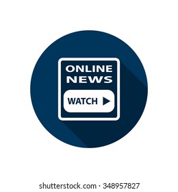 of online news icon