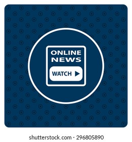 of online news. icon. vector design