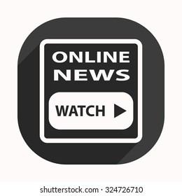 of online news. icon. vector design