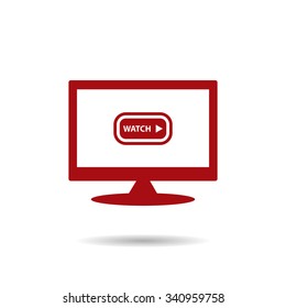 of online news. icon. vector design