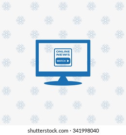 of online news. icon. vector design