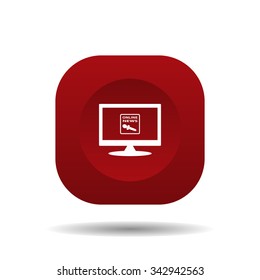 of online news. icon. vector design