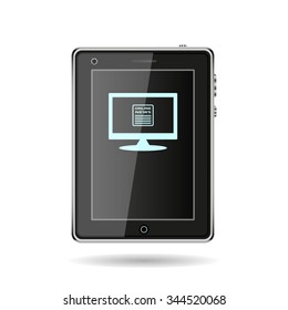 of online news. icon. vector design