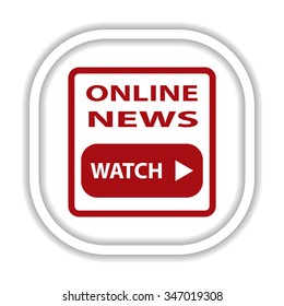 of online news. icon. vector design