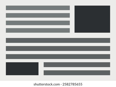 Online news interface of website