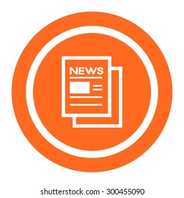Online newspaper icon