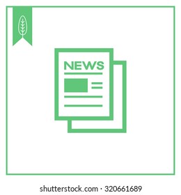 Online newspaper icon