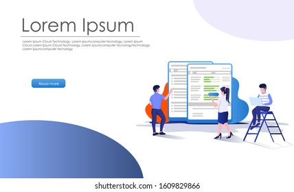 online notes, edit data, write reports on smartphone. and adit with a laptop, analyze