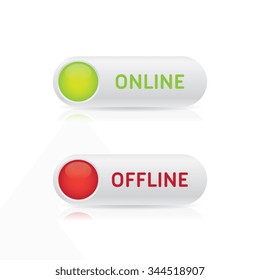 Online And Offline Indicators