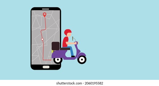 online order delivery your location . an editable vector illustration. map and location