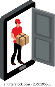 online order delivery your location . an editable vector illustration. map and location