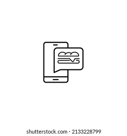 símbolo de iconos de orden en línea elementos vectores para web infográfica
