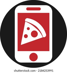 Orden en línea, ilustración, vector en un fondo blanco.