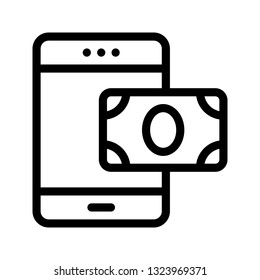 online pay line icon 