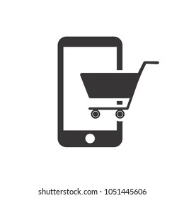 Online payment concept. Smartphone. Vector