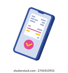 Online payment in an e-commerce marketplace process flow. A simple, flat-style vector illustration.