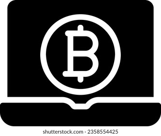 online payment glyph icon illustration vector