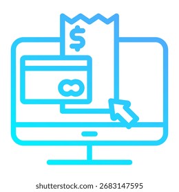 Elemento De Ícone De Pagamento Online Para Design