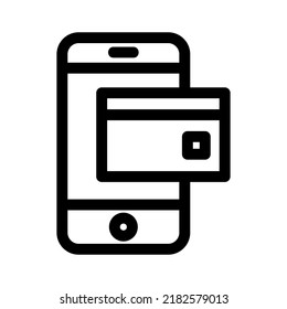 online payment icon or logo isolated sign symbol vector illustration - high quality black style vector icons
