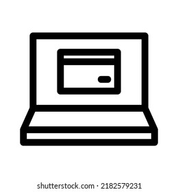 online payment icon or logo isolated sign symbol vector illustration - high quality black style vector icons
