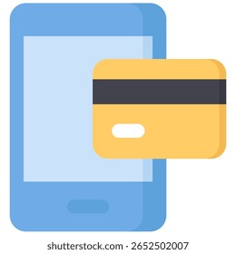 Símbolo do ícone Pagamento Online. Ilustração vetorial.