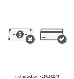 
Online payment. Icon. Vector illustration
