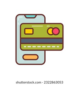 Online Payment icon in vector. Illustration