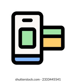 online payment icon for your website design, logo, app, UI.