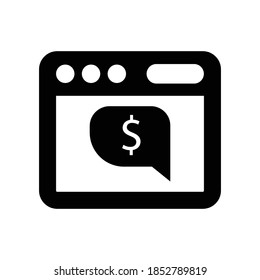 Online payment icon.notification,pay (vector illustration)