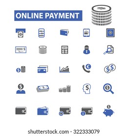 online payment icons