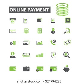 online payment icons