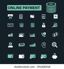 online payment icons
